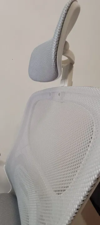 Silla ergonómica de oficina gris-nueva