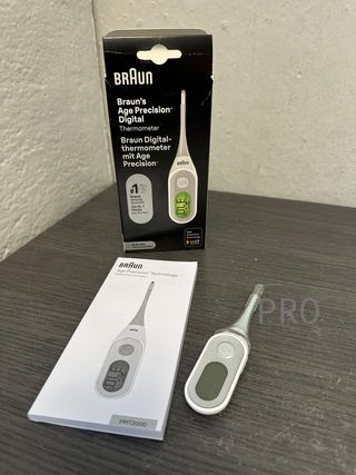 Termómetro digital Braun