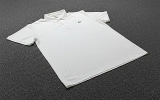 Polo Lacoste Blanco Clásico | Logo Bordado