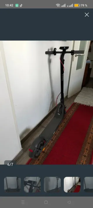 Patinete Eléctrico Negro