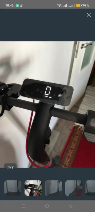 Patinete Eléctrico Negro