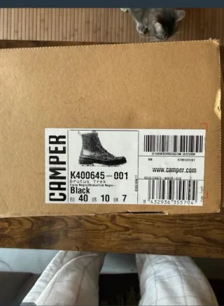 Botas Camper Negras Talla 40