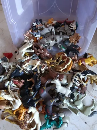 Gran lote Playmobil: Barco, Castillo y Figuras