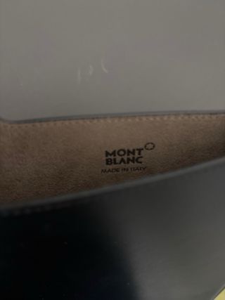 Funda Tablet Montblanc Negra Piel