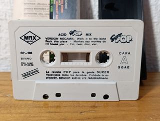Acid Super Pop Mix - Cassette MAX Music (1989)