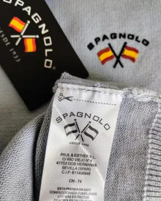 Jersey Marca Spagnolo Nuevo Unisex