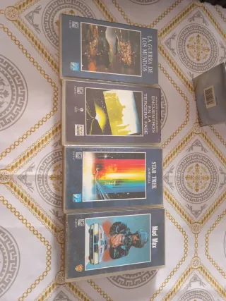 Colección 4 Películas VHS Ciencia Ficción