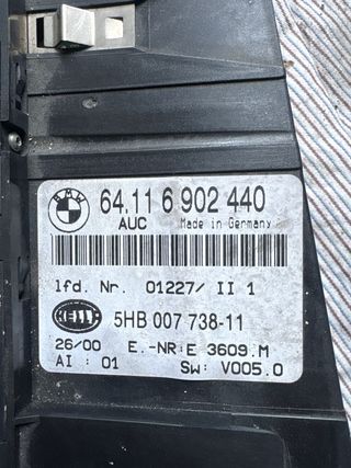 Controlador Ventilação BMW E46