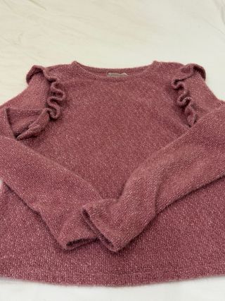 Suéter rosa mujer talla M