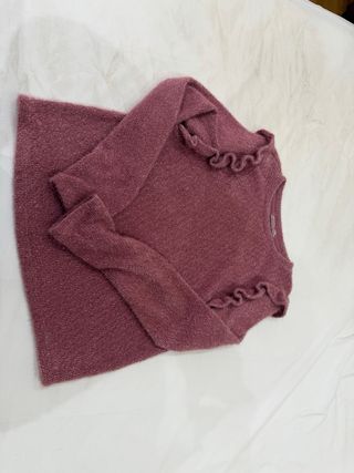 Suéter rosa mujer talla M