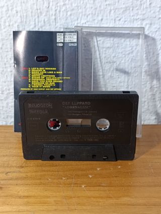 Adrenalize - Def Leppard Cassette 1992