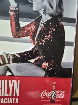 Quadro Marilyn Coca Cola 100 anni