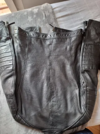 Chaqueta de Piel Pepe Jeans Negra