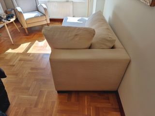 Chaiselongue KA INTERNATIONAL tela beige