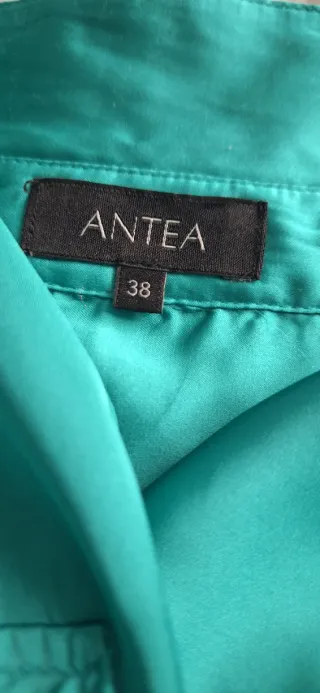 Blusa Antea verde azulado