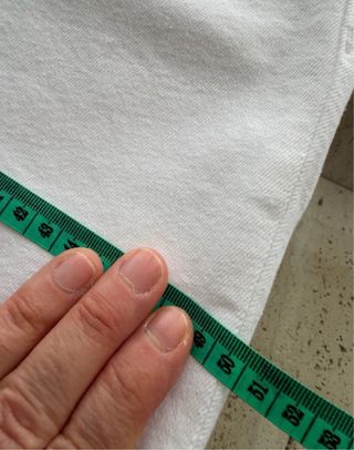 Pantalón tobillero blanco