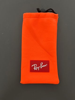 Funda para gafas Ray-Ban naranja
