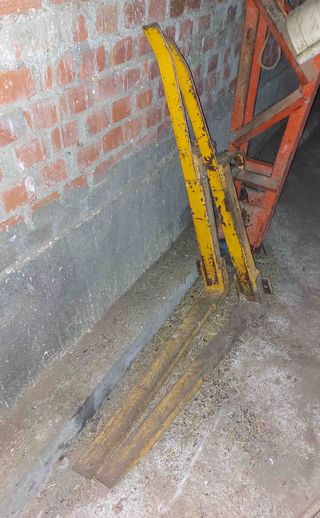 2 Uñas portapalets para tractor.