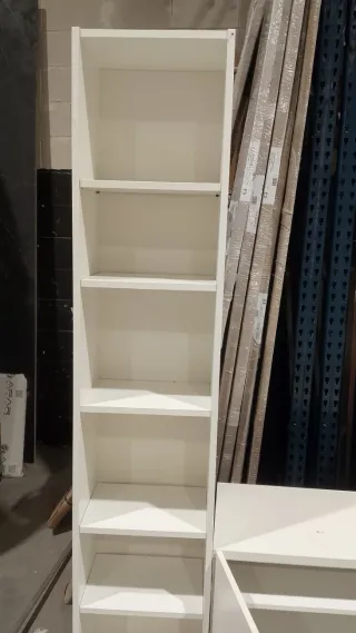 Mueble TV blanco madera y plástico