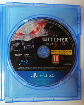 The Witcher 3 Wild Hunt GOTY PS4