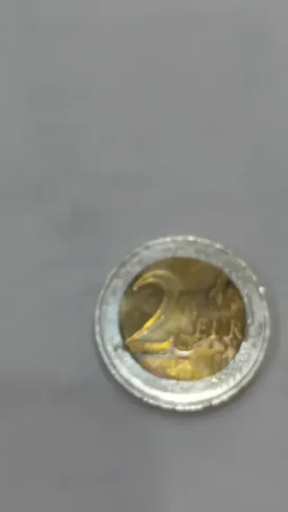 Moneta 2 Euro Tedesca Errore di Conio