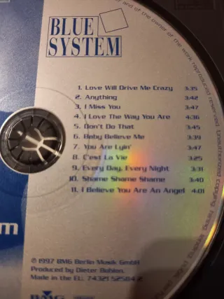 Cd Blue System – Here I Am 1997 (Dieter Bohlen)