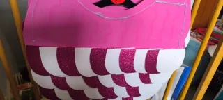 Disfraz Pez Rosa Talla 4-5 Años