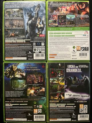 Juegos 360 12€/unidad