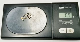 Colgante Oro 18k Perla y Circonita