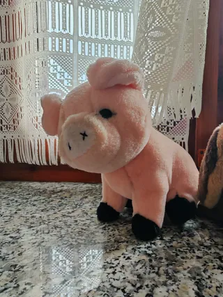 Peluche Trudi - Maialino, Aquila, Anatra