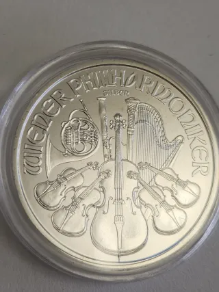 Onza Plata Pura 999 Filarmónica 2017