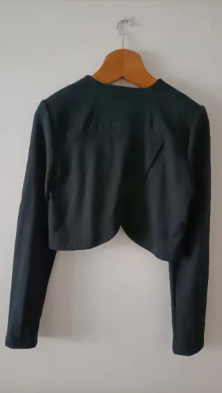 Chaqueta bolero vintage negra Talla M