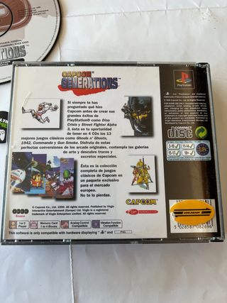 Capcom Generations 3 Discos pal España