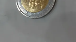 Moneta 2 Euro Tedesca Errore Conio