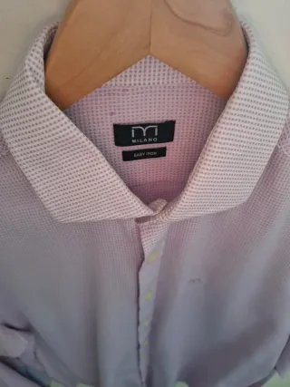 Camisa  lila de vestir