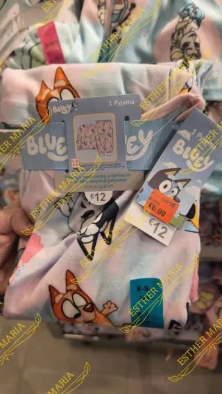 Pijama Bluey 1-2 años