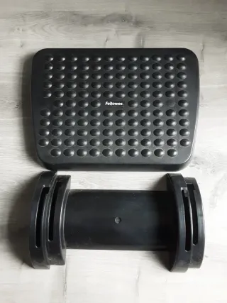 Reposapiés Fellowes Oficina Negro