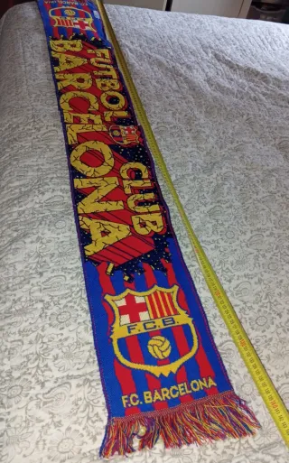 Bufanda FC Barcelona F.C.B.
