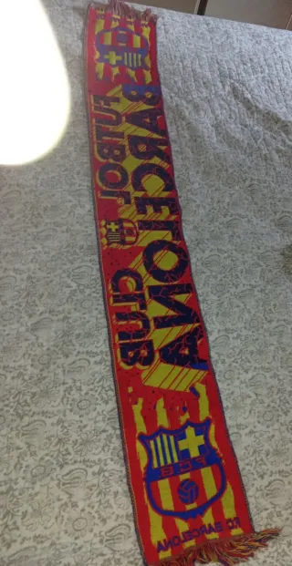 Bufanda FC Barcelona F.C.B.
