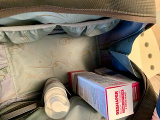 Beauty case Samsonite tessuto marrone