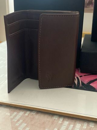 Carteras de piel Dolphin con chip