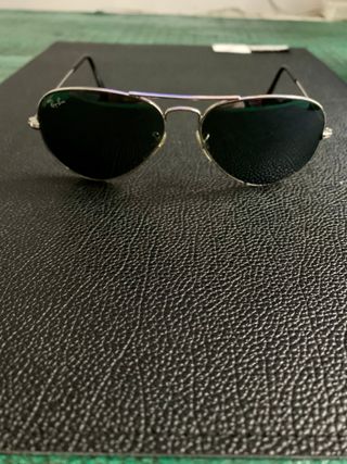Gafas Ray-Ban Aviator Espejo Negras