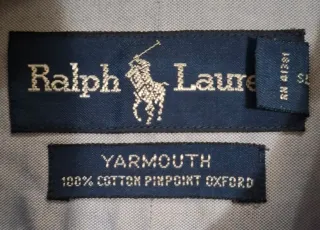 Camicia Ralph Lauren collo 16 1/2 Nuova