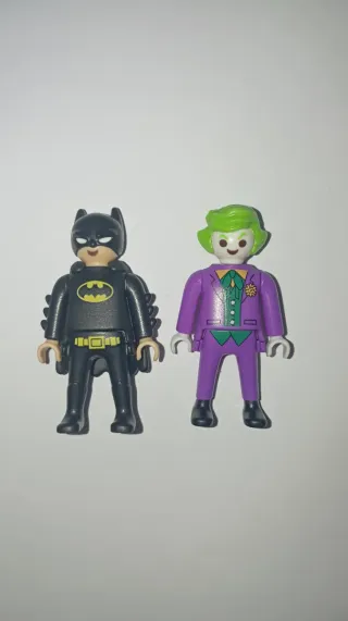 Batman y Joker Playmobil Kinder