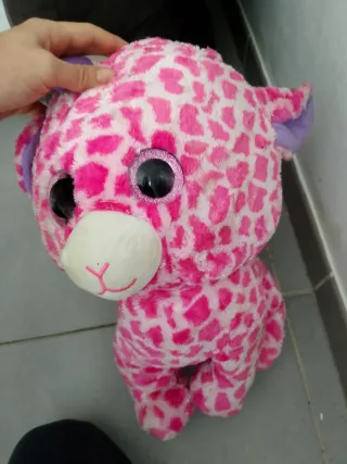 Peluche Flamenco Rosa Grande