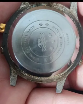 Reloj Vintage Action Oro Blanco