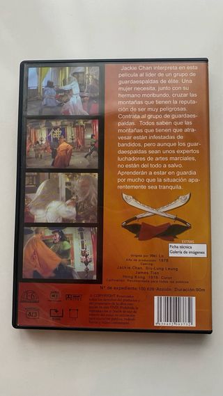 DVD Los Super Guardaespaldas Jackie Chan