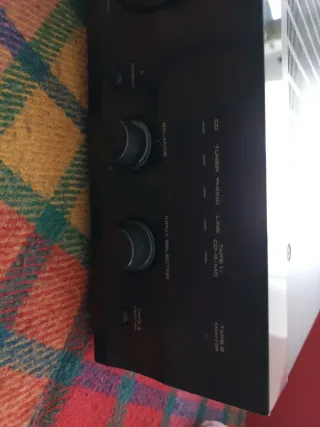 Amplificador Pioneer Negro