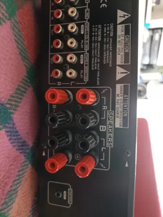 Amplificador Pioneer Negro