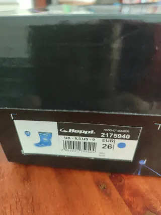 Botas de agua Beppi niño espacio